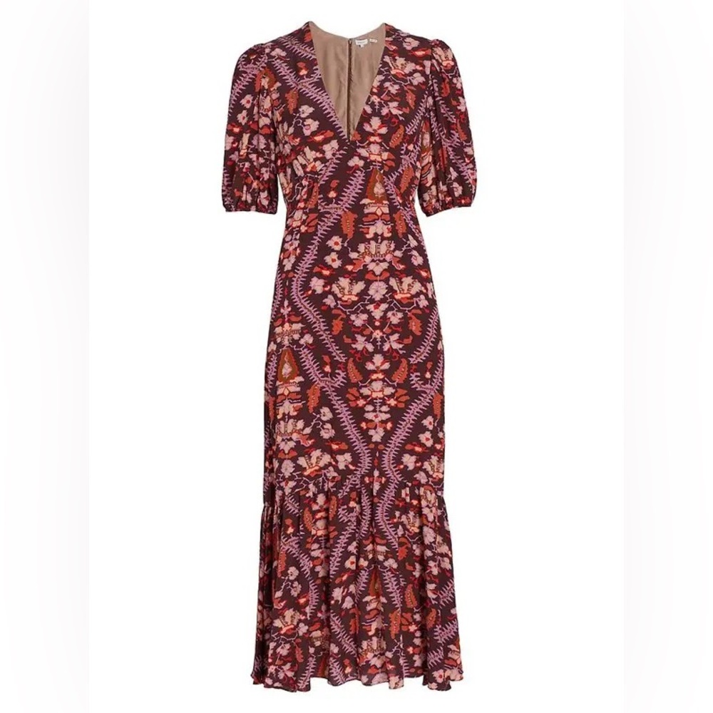 Rhode Ester Dress in plummeria